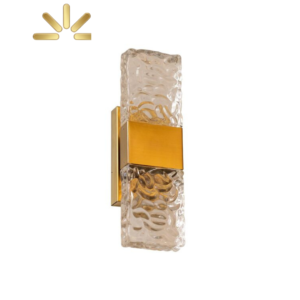 Arandela Cristal LED/ Sequenciador de C/3 Tons de Luz 6W