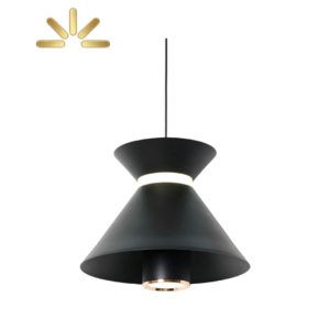 Pendente LED 1815/10W C/Sequenciador de 3 Tons